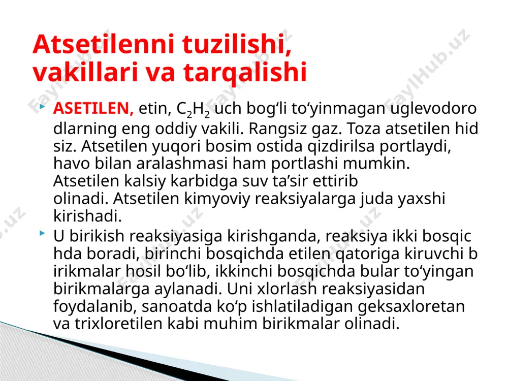 atsetilen hosilalari - Page 5