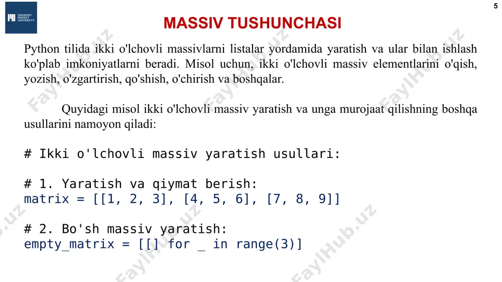ijalar алгоритмы и программирование, язык python, 10 класс  к.ю. поляков, е.а. ерёмин, 2018 http://kpolyakov.spb.ru * numpy doir misollar natija алгоритмы и программирование, язык python, 10 класс  к.ю. поляков, е.а. ерёмин, 2018 http://kpolyakov.spb.ru * numpy doir misollar natijalar алгоритмы и программирование, язык python, 10 класс  к.ю. поляков, е.а. ерёмин, 2018 http://kpolyakov.spb.ru * import math a=[] juft=0 toq=0 n=int(input("massivdagi elementlar sonini kiriting=")) for i in range(n): new=int(input()) a.append(new) if a[i]%2==0: juft=juft+1 else: toq=toq+1 print("massiv elementlar ") print(a) print("juft elamentlar soni=",juft) print("toq elemnetlar soni=",toq) massivga doir misollar natija алгоритмы и программирование, язык python, 10 класс  к.ю. поляков, е.а. ерёмин, 2018 http://kpolyakov.spb.ru * numpy doir misollar natija алгоритмы и программирование, язык python, 10 класс  к.ю. поляков, е.а. ерёмин, 2018 http://kpolyakov.spb.ru *