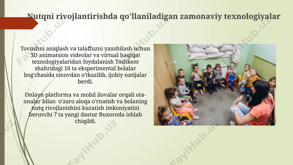 maktabgacha taʼlim tashkilotlarida kichik guruhlarda bola nutqini oʻstirish - Page 5