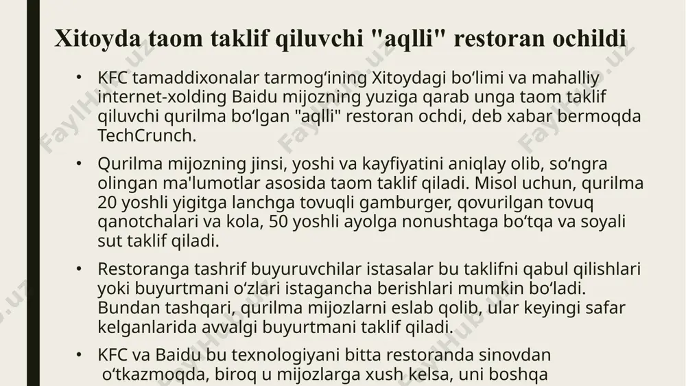 aqilli restoranlar - Page 5