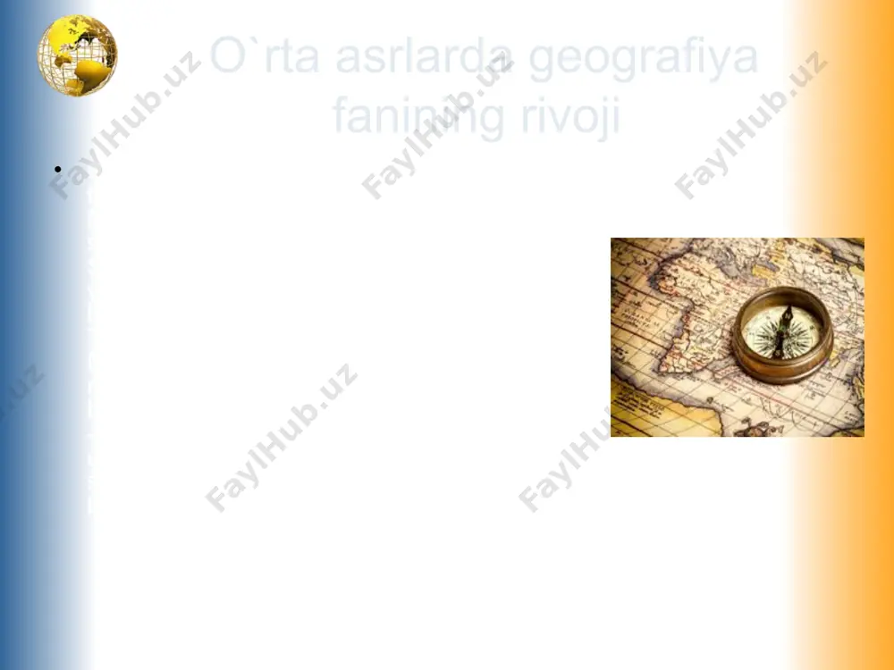 geografiya fanining shakllanish va rivojlanish tarixi - Page 5