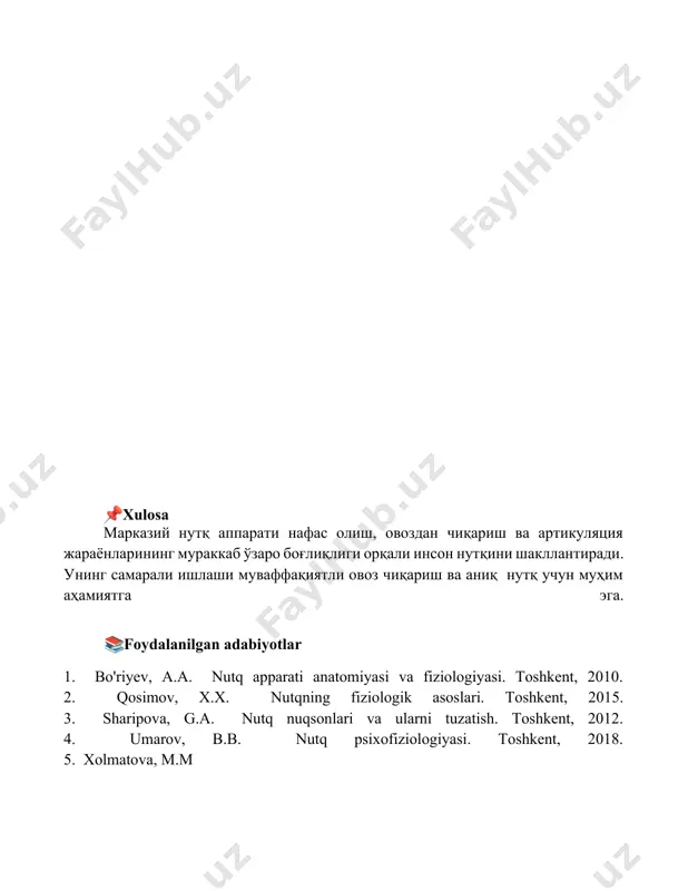 markaziy nutq apparati va uning vazifasi - Page 5