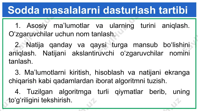 python dasturlash asoslari - Page 3