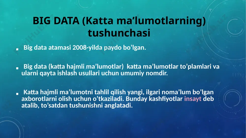 big data infrastrukturasi - Page 3