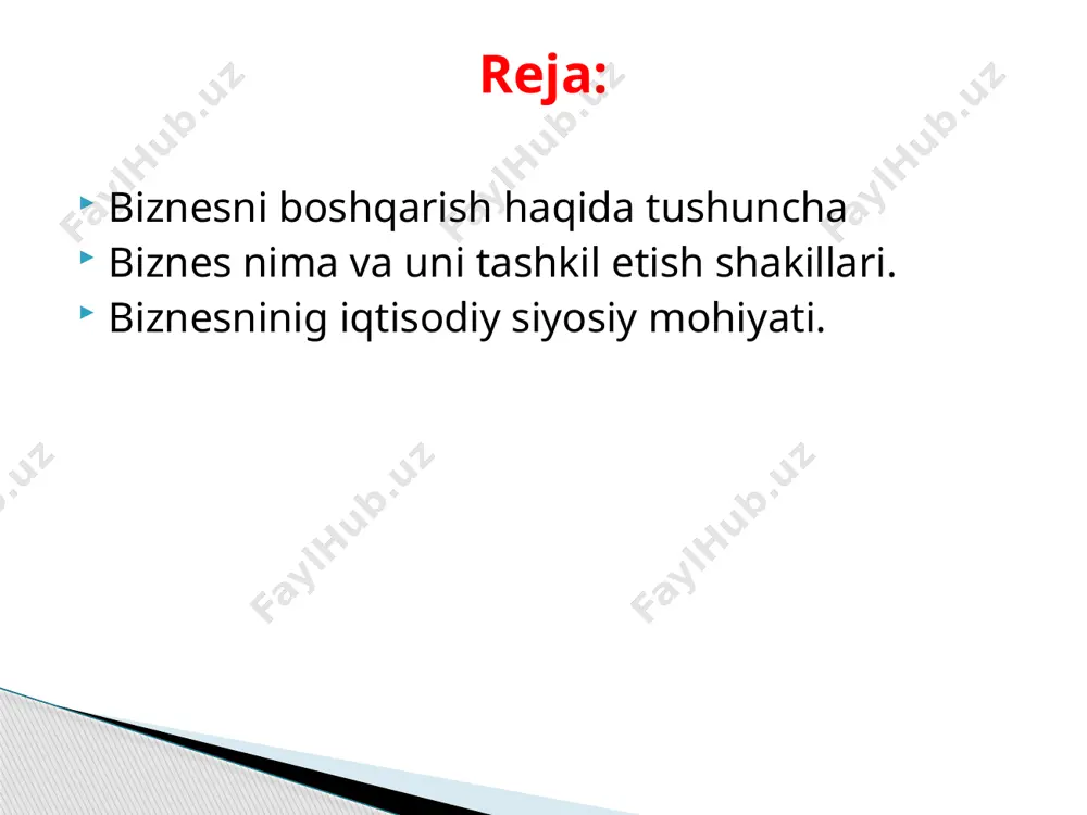 va izlanish uslublari har qanday fan o‘z predmeti, nazariyasi va uslublariga egadir. predmet fanning qaysi sohaga tegishli ekanligini belgilaydi. nazariya bu sohada ro‘y beradigan jarayon va hodisalarning ro ‘y berish qonuniyatlarini aniqlaydi. izlanish usullari nazariyadan kelib chiqqan holda kishilar ilmiy va am aliy faoliyati qanday am alga oshishini ko‘rsatib berishi, fanning shu sohasida hodisalarni umumlashtirish va o ‘rganishning turli vositalari va usullari tizimini ishlab chiqishi lozim. boshqaruvning pridmeti xo‘jalik yuritishning barcha darajalarida boshqarishning qonunlari (qonuniyatlari), tamoyillari va munosabatlarini o ‘rganishdan iboratdir. boshqaruv munosabatlari ijtimoiy-iqtisodiy munosabatlarining ajralmas qismi bo‘lib, turli iqtisodiy, tashkiliy, ijtimoiy, mehnat, psixologik va boshqa ko‘rinishlarda bo’ladi. boshqaruv munosabatlari boshqaruv qo‘l ostidagi xodimlar o‘rtasidagi aloqa va o‘zaro taqsimining murakkab majmuyini ifodalaydi, demak, boshqaruv bu, eng awalo, kishilarni boshqarishdir. boshqaruv predmeti iqtisodiyotni boshqarishda bevosita boshqaruv obyekti m ehnat jamoalari va alohida xodim lardan iboratdir. faqat ularning mehnat faoliyati vositasida ishlab chiqarishning moddiy unsurlari, ya’ni m ehnat vositalari va predmetlariga ta …