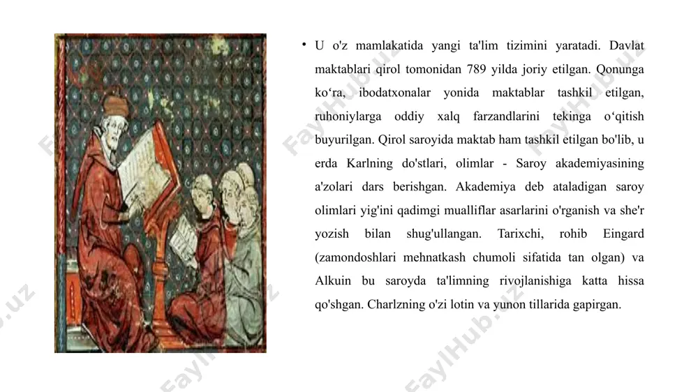 o'rta asrlarda g'arbiy evropa madaniyatining xususiyatlari - Page 5