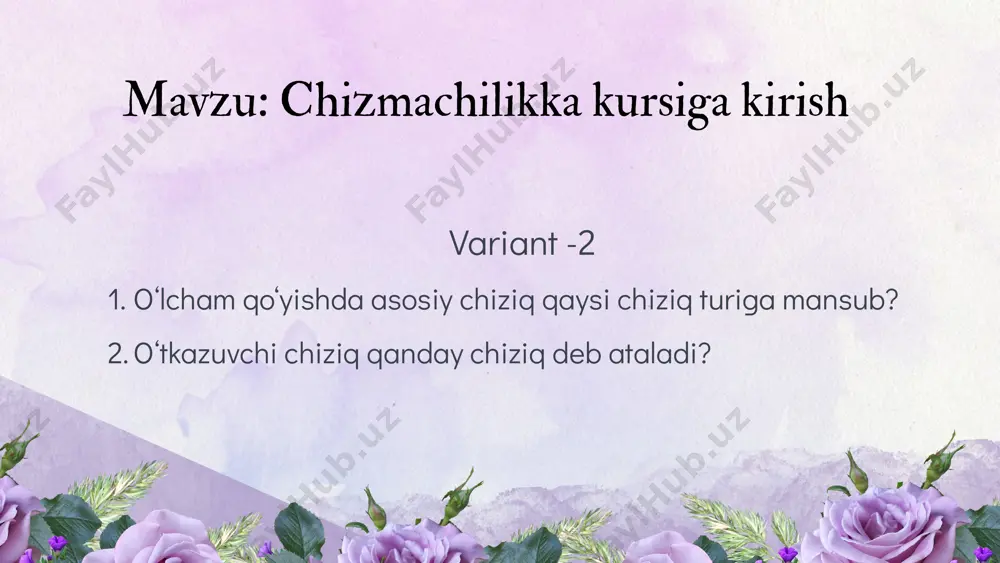 chizmachilikka kursiga kirish - Page 2