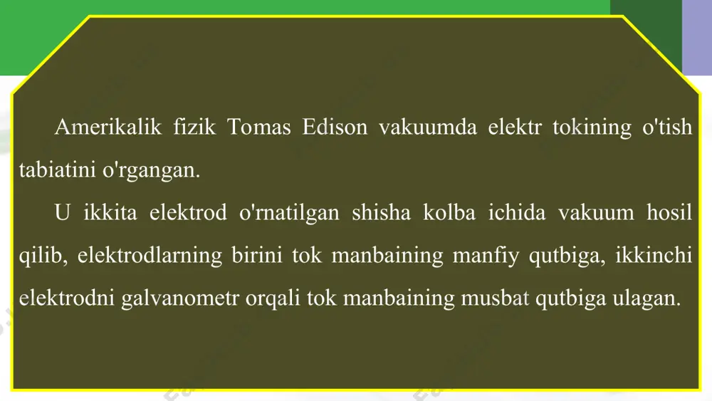 vakuumda elektr toki 8 - sinf - Page 3