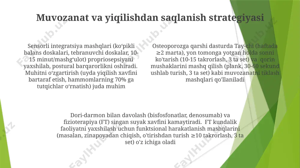 o't-tosh kasalligida davolash jismoniy tarbiyasi (djt) usullari - Page 4