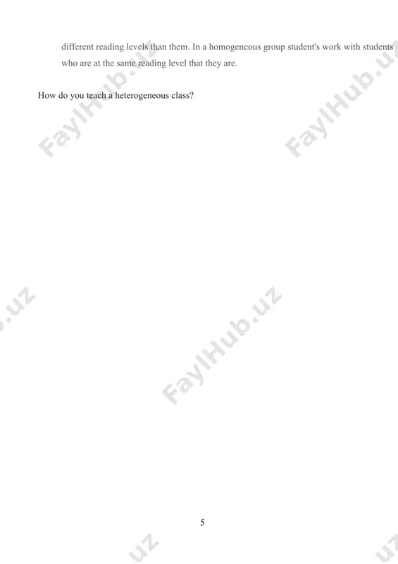 learner differences teaching heterogeneous classes - Page 5