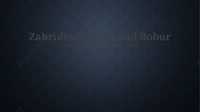 zahridin muhammad bobur — PPTX