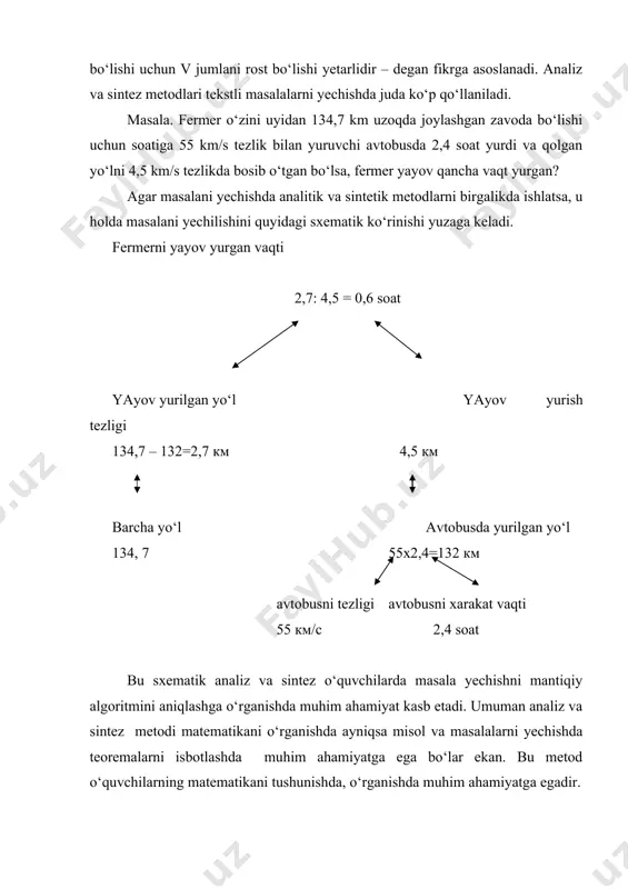 matematikani o‘qitishda kuzatish va tajriba, analiz va sintez ilmiy metodlar - Page 5
