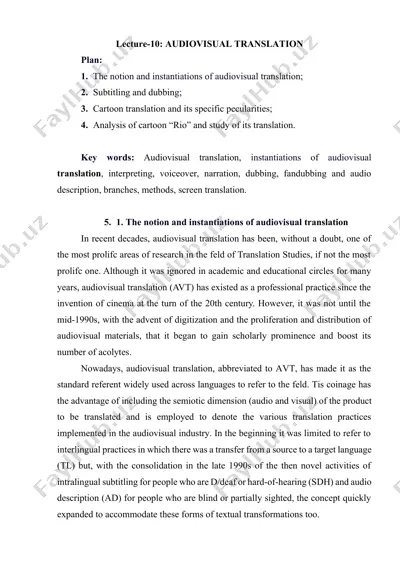lecture-10: audiovisual translation — DOCX