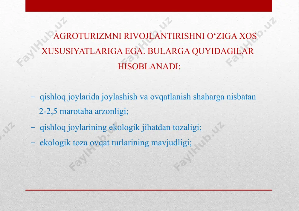 agroturizm tushunchasi va turlari - Page 5