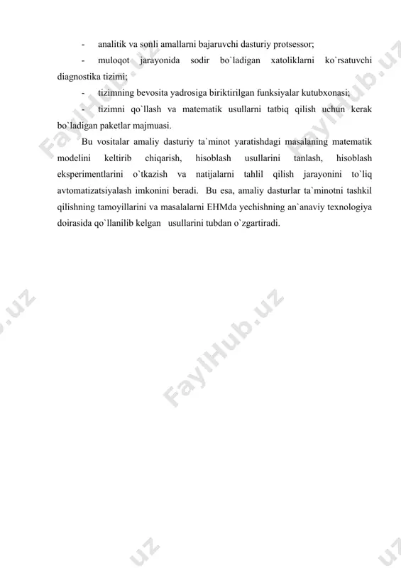 zamonaviy matematik paketlarning imkoniyatlari va kamchililklari - Page 5