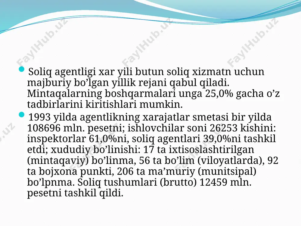 ispaniya mamlakati soliq tizimi - Page 5