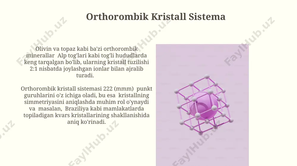kristall panjaralar kristal singoniya va ularning turlari - Page 4