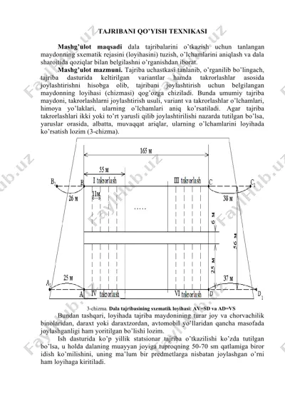 tajribani qo'qish texnikasi — DOC
