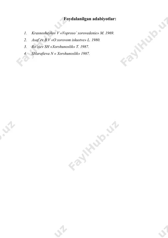 xorning badiiy yo`nalishlari - Page 4