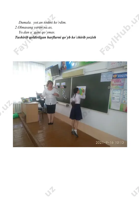 jarangli va jarangsiz undoshlar darsi - Page 5