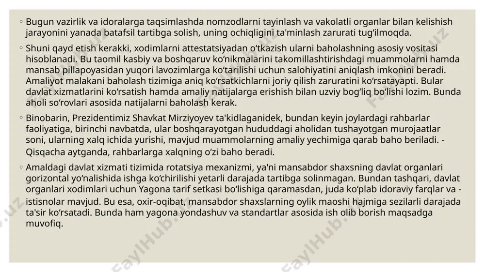 mustaqillik yillarida davlat boshqaruvi tizimida amalga oshirilgan islohotlar. - Page 5