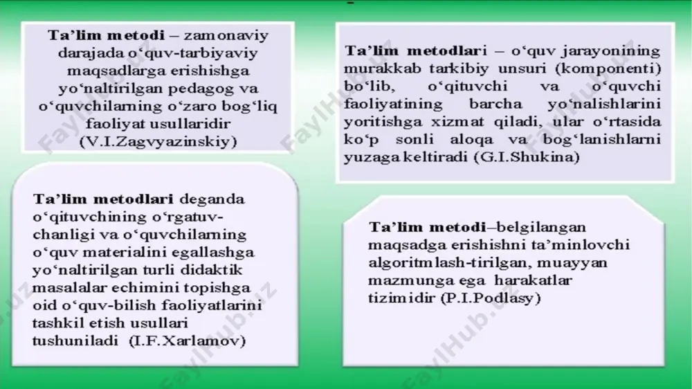 ta’lim metodlari va vositalari - Page 4