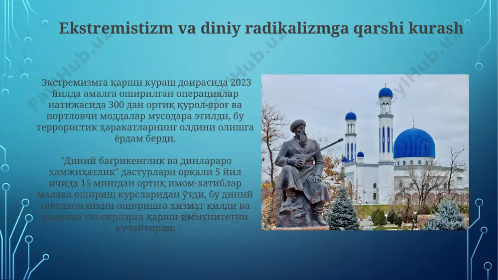 yangi o'zbekistonda amalga owirilayotgan ma'naviy ozgariwlar - Page 4