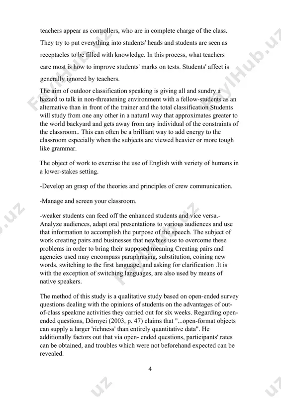and the key findings were given. the lists of used literature are introduced at the conclusion of the research project. we differentiate between affective and non-affective methods of educating english, as well as the significance of grammar in english instruction. in order to whole the assignments, we used the following route work techniques: reading and analyzing psychological and pedagogical literature according to the subject, evaluation, discussions, looking at classroom methods, and pedagogical experiment. the practical value of the work: the work's realistic gain is that the findings and realistic thoughts will be used by high college english instructors and students. many of the academic assets compiled in the work can be used in lectures and workshops in disciplines such as watching study room methods. in the end, we wrapped up the investigation's findings and came to conclusions that the prosecution agreed with. the literature reviewed includes each overseas and domestic …