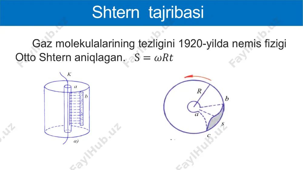 gaz molekulalarining harakat tezligi - Page 5