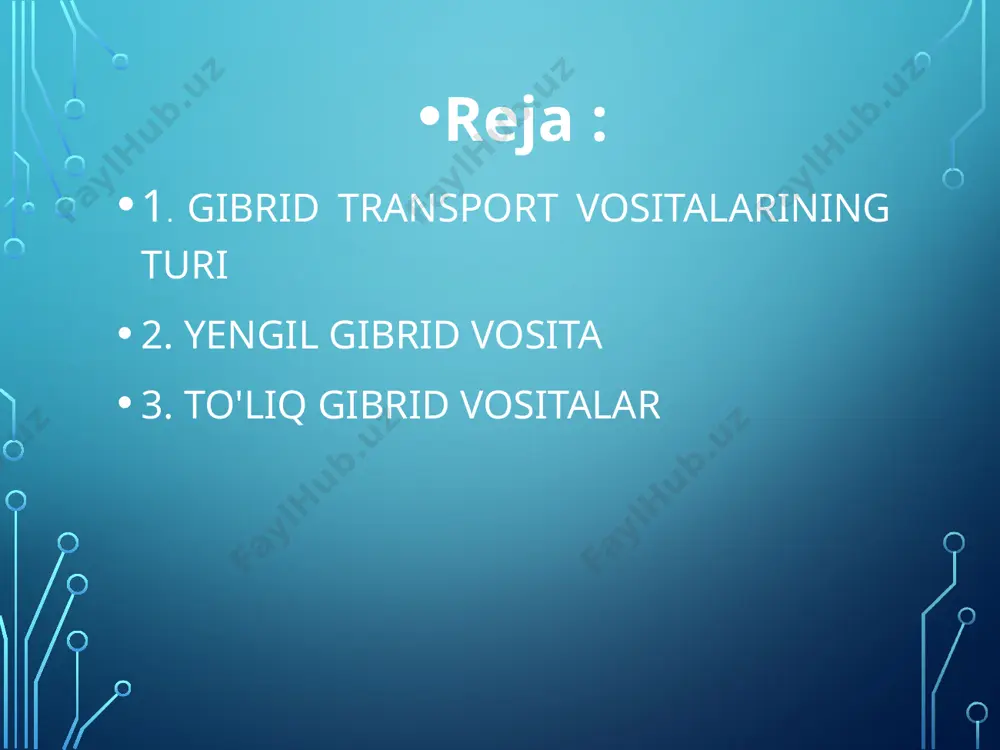 q gibrid vositalar to'liq gibrid tizimlarda transport vositasi sayohatning istalgan bosqichida elektr motor bilan harakatlanishi mumkin. va tezlashganda va barqaror past tezlikda harakatlanayotganda. masalan, shahar tsiklida avtomobil faqat bitta elektr motoridan foydalanishi mumkin. tushunish uchun, to'liq gibrid - bmw x6 activehybrid. to'liq gibrid tizim ulkan va uni o'rnatish yumshoq gibridga qaraganda ancha qiyin. biroq, ular transport vositalarining dinamikasini sezilarli darajada yaxshilashi mumkin. bundan tashqari, shaharda harakatlanayotganda faqat elektr energiyasidan foydalanish yoqilg'i sarfini 20 foizga kamaytirishi mumkin. qayta zaryadlanadigan gibrid plaginli gibrid - bu ichki yonish dvigateli, elektr dvigatel, gibrid modul va rozetkadan quvvat oladigan batareyaga ega bo'lgan transport vositasi. uning asosiy xususiyati shundaki, batareyaning o'lchami o'rtacha: elektromobilga qaraganda kichikroq va odatiy gibridnikidan kattaroq. gibrid transport vositalarining afzalliklari gibrid transport vositalarining ijobiy tomonlarini ko'rib chiqing: ekologik muvofiqlik. bunday avtomobillarning modellari ekologik toza manbalarda ishlaydi. elektr dvigatel va benzinli dvigatel yonilg'i sarfini kamaytirish, byudjetni tejash uchun birgalikda ishlaydi. iqtisodiy. yoqilg'i sarfining pastligi …