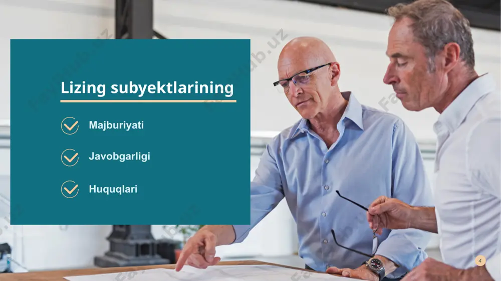 majburiyatlari sotuvchi qonunchilikka va shartnomaga muvofiq huquqlarga ega bo‘ladi va majburiyatlarni bajaradi. agar lizing shartnomasida yoki oldi-sotdi (mahsulot yetkazib berish) shartnomasida boshqacha qoida nazarda tutilgan bo‘lmasa, oldi-sotdi shartnomasi bo‘yicha sotuvchining lizing oluvchiga nisbatan huquq va majburiyatlari lizing beruvchiga nisbatan huquq va majburiyatlaridek bo‘ladi. bunda lizing oluvchi lizing obyekti oldi-sotdi shartnomasini bekor qilishga yoki uni haqiqiy emas deb topishga haqli emas. lizing oluvchi lizing shartnomasining narsasi bo‘lgan mol-mulkni sotuvchiga sotuvchi bilan lizing beruvchi o‘rtasida tuzilgan oldi-sotdi shartnomasidan kelib chiqadigan talablarni, xususan mol-mulkning sifati va butligi, uni yetkazib berish muddatlari haqidagi talablarni va shartnoma sotuvchi tomonidan zarur darajada bajarilmayotgan boshqa hollardan kelib chiqadigan talablarni qo‘yishga haqli. bunda lizing oluvchi, mazkur mol-mulkning oldi-sotdi shartnomasidagi taraflardan biri bo‘lgani kabi, ushbu kodeksda sotib oluvchi uchun nazarda tutilgan huquqlarga ega bo‘ladi va majburiyatlarni o‘z zimmasiga oladi (sotib olingan mol-mulk haqini to‘lash majburiyati bundan mustasno). biroq lizing oluvchi sotuvchi bilan oldi-sotdi shartnomasini lizing beruvchining roziligisiz bekor qila …