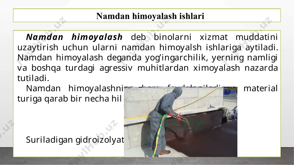 namdan himoyalash ishlarida texnik ta’minot xizmati vazifalari - Page 4