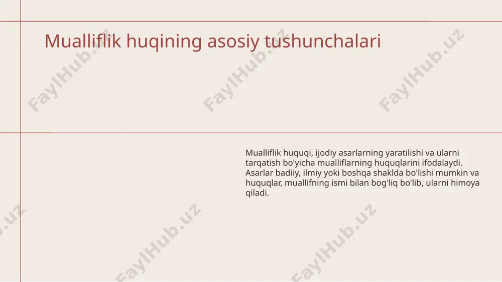 mualliflik huquqi va turdosh huquqlar - Page 5