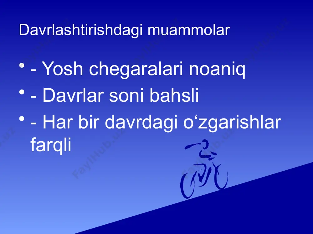 psixik rivojlanish va uni davrlashtirish muammosi - Page 5