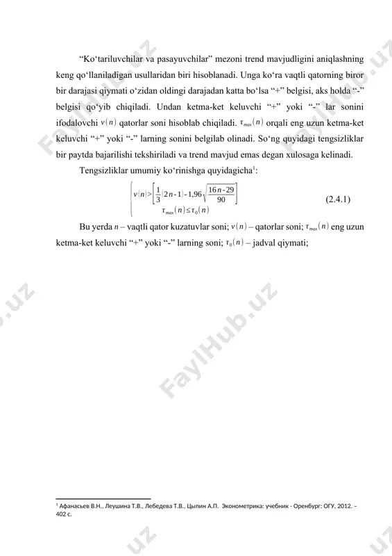 vaqtli qatorlarni regression tahlili - Page 3