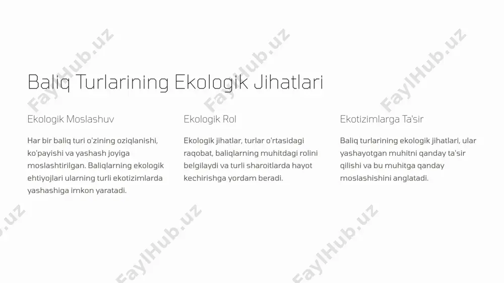 baliq turlarining ekologiyasi - Page 4