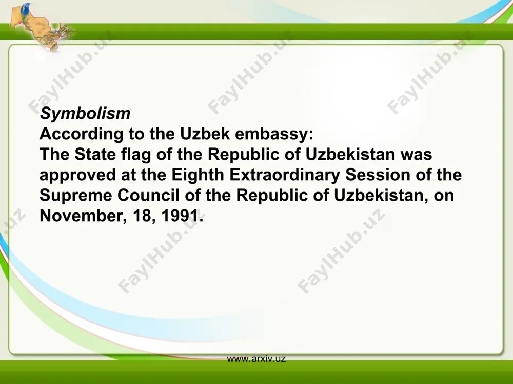 flag and emblem of uzbekistan - Page 4
