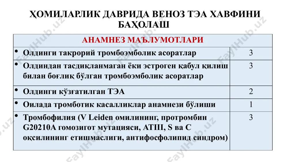 веноз тромбоэмболик асоратлар - Page 5