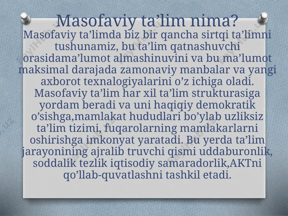 masofaviy ta'lim texnologiyalari - Page 4