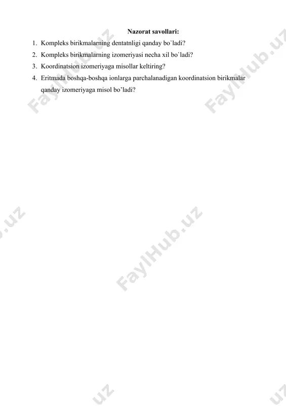 koordinatsion birikmalar izomeriyasi - Page 4
