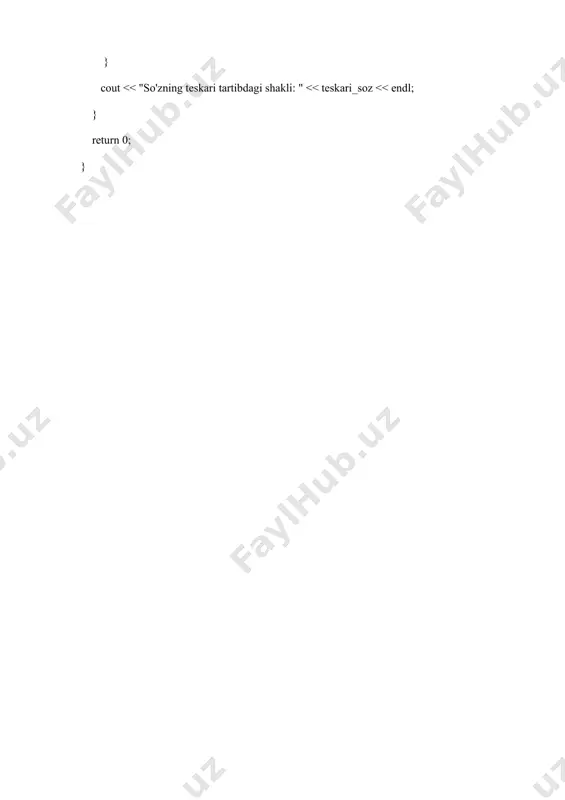dasturlash fanidan oralig' nazorat ishlar bilet 29 - Page 3