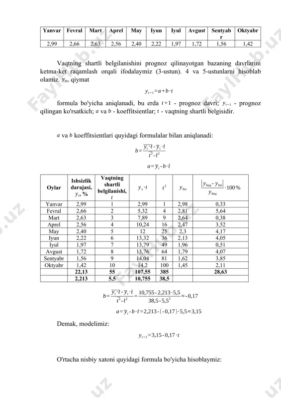 prognoz usullari - Page 4