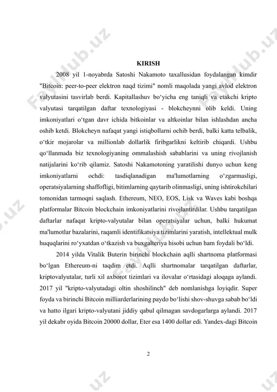 taqdim etdi. aqlli shartnomalar tarqatilgan daftarlar, kriptovalyutalar, turli xil axborot tizimlari va ilovalar o‘rtasidagi aloqaga aylandi. 2017 yil "kripto-valyutadagi oltin shoshilinch" deb nomlanishga loyiqdir. super foyda va birinchi bitcoin milliarderlarining paydo bo‘lishi shov-shuvga sabab bo‘ldi va hatto ilgari kripto-valyutani jiddiy qabul qilmagan savdogarlarga aylandi. 2017 yil dekabr oyida bitcoin 20000 dollar, eter esa 1400 dollar edi. yandex-dagi bitcoin so‘rovlari soni 8,5 millionga yetdi. shu vaqt ichida ico - kripto-kripto kriptovalyutasi tufayli kompaniyalar g‘ayritabiiy oson pullarni jalb qilishdi. uning yordami bilan bir necha kun ichida va ba'zida hatto bir necha daqiqada g‘oyadan boshqa narsaga ega bo‘lmagan startaplar millionlab dollarlarni jalb qilishdi. ushbu investitsiya anomaliyasi, ico uchun asos yaratgan blok zanjiri platformalarisiz mumkin emas edi. o‘sib borayotgan bozorga boy bo‘lib, kripto-valyuta egalari, shubhasiz, istiqbolli ko‘rinadigan har qanday startap-larga bitkoinlar va altkoinlarni kiritdilar. ico‘lar venchur kapitaliga qarshi bo‘lganligi shundan kelib chiqdi. mablag‘lar shunchalik osonlikcha qabul qilindiki, tez orada firibgarlar kripto-kripto-kripto-valyutani kripto valyutasiga qiziqtirdilar. …