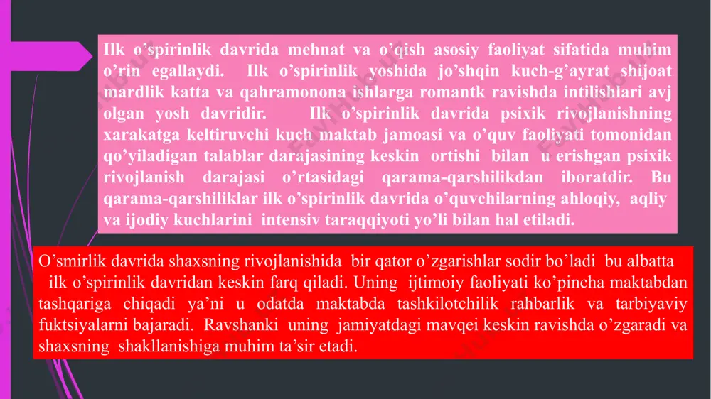 ilk o’spirinlikda kasbga yo’naltirishning psixologik muammolari - Page 5