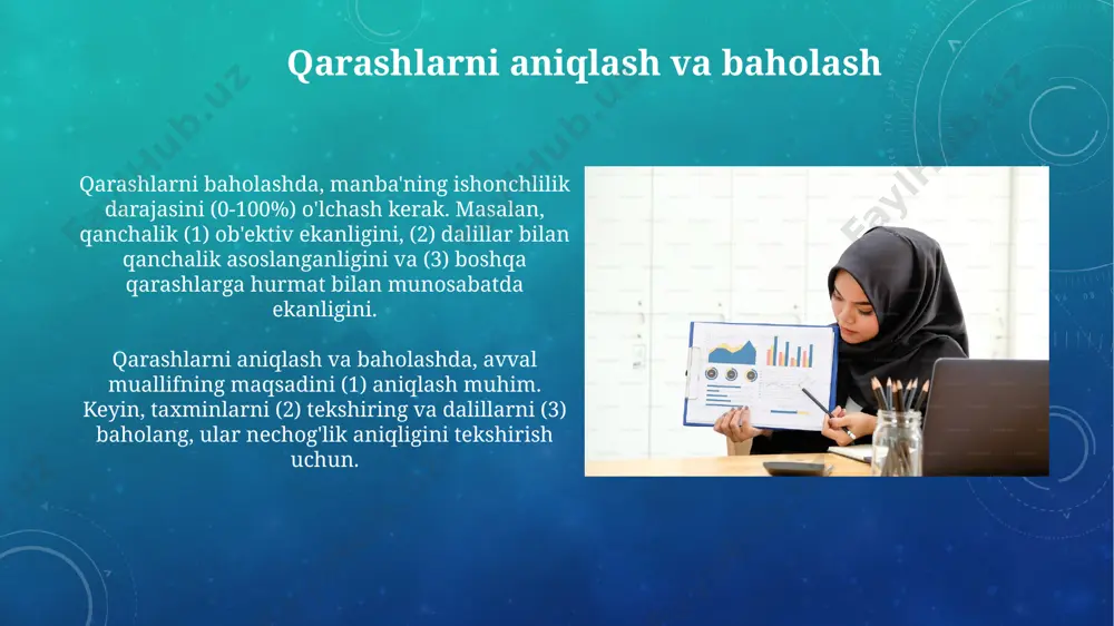 axborotni tanqidiy baholash metodikasi - Page 5