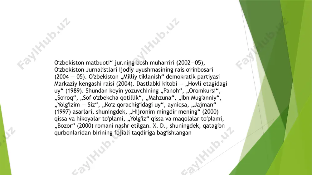 xurshid do‘stmuhammad hayoti va ijodi - Page 5