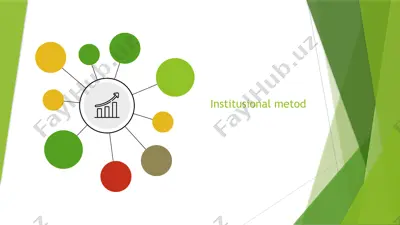 institusional metod — PPTX