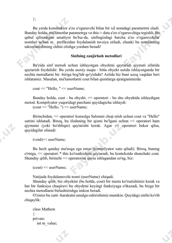 sinflarni boshqa sinflardan tashkil topishi - Page 4