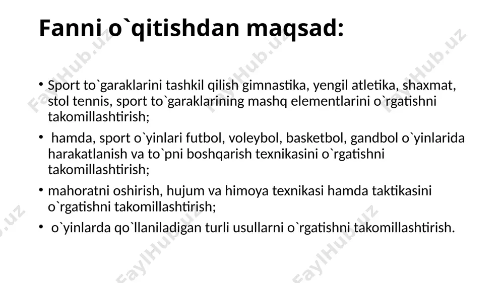 atini oshirish. yengil atletikada tayyorgarlik turlarining o`rni. adabiyotlar x.a.karimov, g`.a.yusupov, m.x.toshmurodov “sport pedagogik mahoratini oshirish:-2017. m.n.umarov, a.k eshtayev, d.r.ishtayev “gimnastika”-2018. a.n.normurodov “yengil atletika”. toshkent-2002. u.radjapov, j.eshpulotov “futbol”-2017. image1.jpg image2.png image3.jpeg image4.jpeg image5.jpeg image6.jpeg image7.jpeg image8.jpeg image9.jpeg image10.jpeg image11.jpeg image12.jpeg image13.png /docprops/thumbnail.jpeg