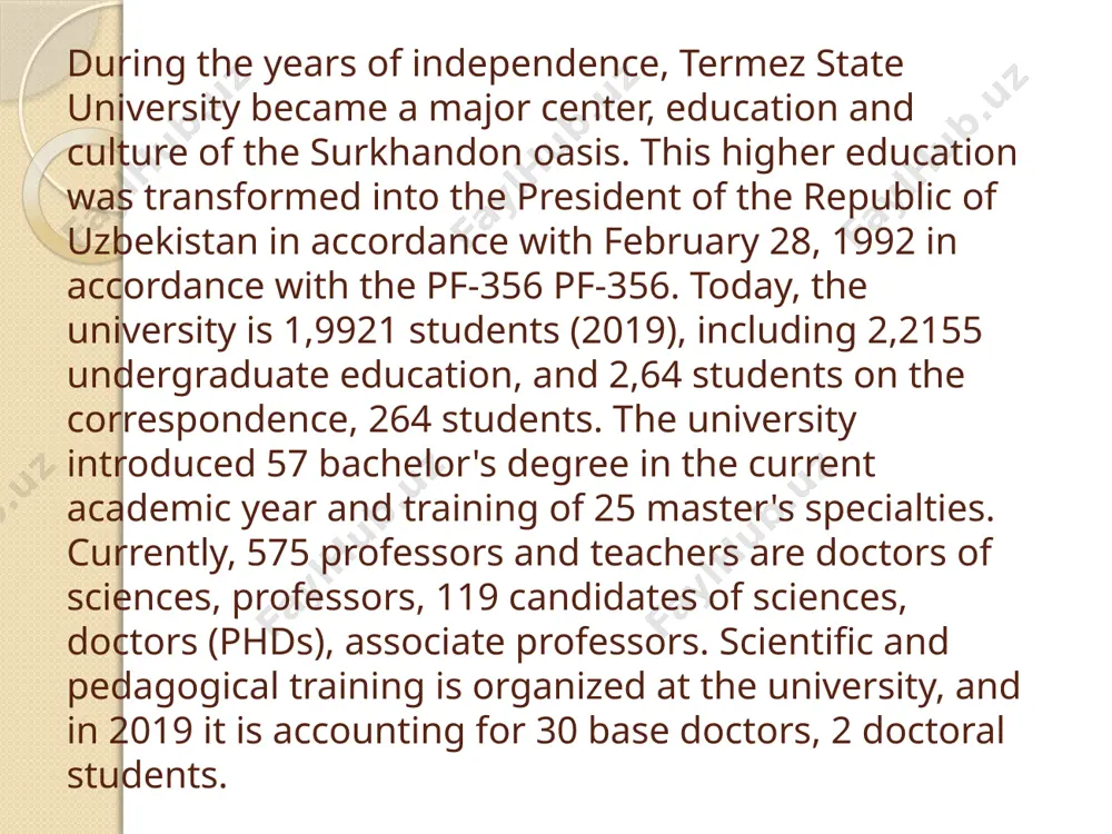 termez state university - Page 5